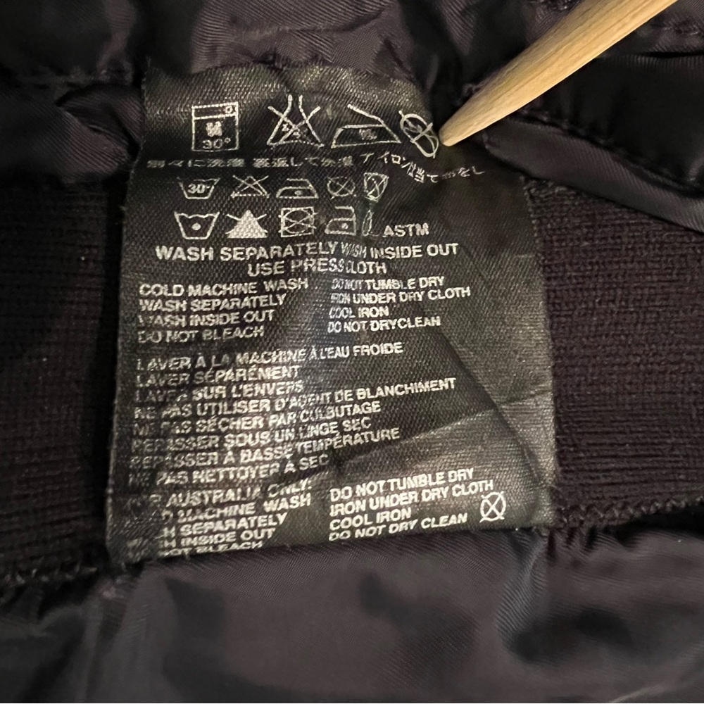 πHPπ PRADA Black Nylon Double Zip Jacket - Size 40/Small - Picture 11 of 15